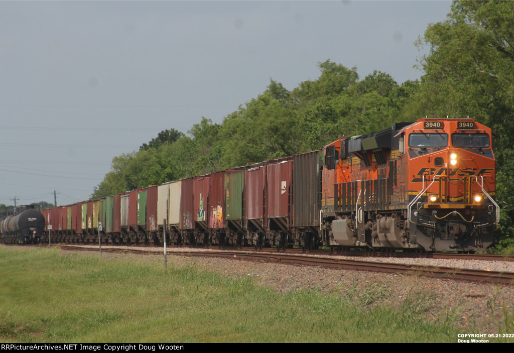 BNS Loaded Grain Train